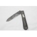 Antique Dagger Folding Pocket Knife Rampuri Old Steel Blade Wood Handle D222